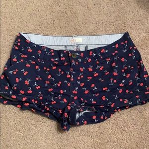 Cherry print shorts